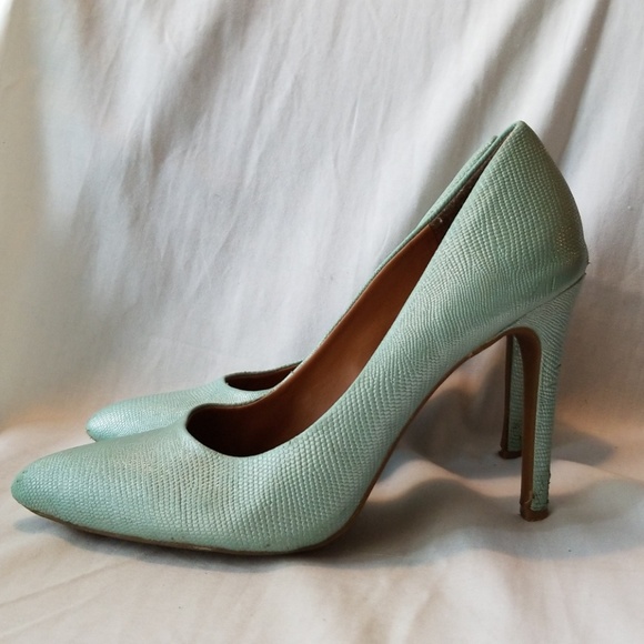 Cosmopolitan Shoes Cosmopolitan Mint Green Pumps Poshmark